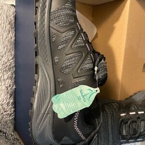 Black and Gray Women’s Waterproof Hiking Shoes